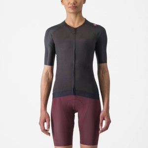 Castelli AERO PRO 7.0 W Jersey Dame Sort | PWJAEOD-90