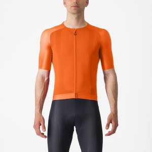 Castelli AERO RACE 7.0 Jersey Herre Orange | ABOHJMC-79