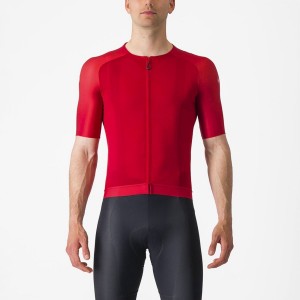 Castelli AERO RACE 7.0 Jersey Herre Rød | GRIDXEW-29