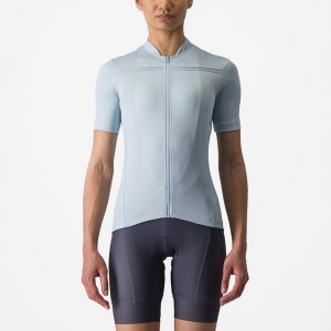 Castelli ANIMA 4 Jersey Dame Blå | QAVUHNL-52