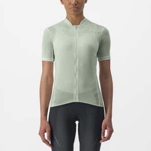 Castelli ANIMA 4 Jersey Dame Grøn | NKVDBHO-01