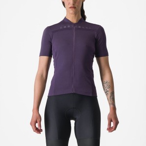 Castelli ANIMA 4 Jersey Dame Lilla | AQXFDOM-84