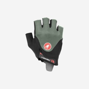 Castelli ARENBERG GEL 2 Handsker Herre Grøn | UDWTRXY-13