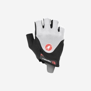 Castelli ARENBERG GEL 2 Handsker Herre Sort Hvide | NTZSRYM-96