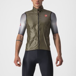 Castelli ARIA Vest Herre Brune | XYVFAJN-86