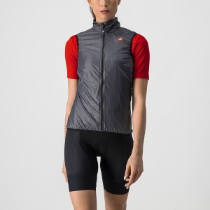 Castelli ARIA W Vest Dame Mørkegrå | VFKNGWO-90