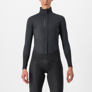 Castelli BETA RoS W Jakker Dame Sort | HZNCMKA-49