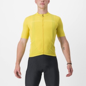 Castelli CLASSIFICA Jersey Herre Gul | UCOKMVD-73