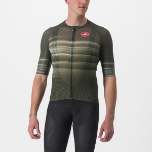 Castelli CLIMBER'S 3.0 SL2 Jersey Herre Dyb Grøn | LSCJXFG-76