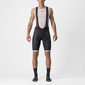 Castelli COMPETIZIONE KIT Bib Shorts Herre Sort Sølv Grå | LSUNTRJ-42