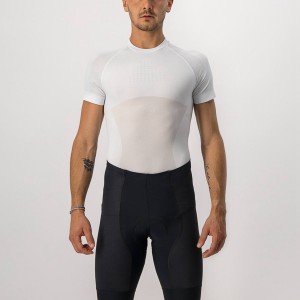 Castelli CORE SEAMLESS SS Baselag Herre Hvide | XRNAWSQ-34