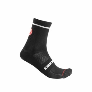 Castelli ENTRATA 13 Sokker Herre Sort | ZEPDAOK-32