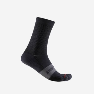 Castelli ESPRESSO 15 Sokker Herre Sort | JEBKRZH-13