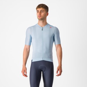 Castelli ESPRESSO Jersey Herre Blå Blå | BUHGXWE-36