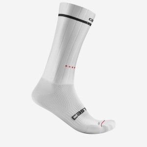 Castelli FAST FEET 2 Sokker Herre Hvide | FXKPAZJ-85