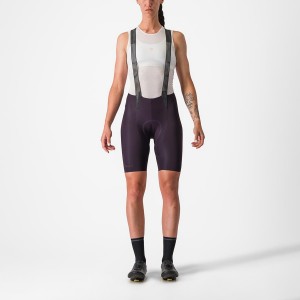 Castelli FREE AERO RC W Bib Shorts Dame Sort | PUBAJHS-38