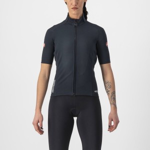 Castelli PERFETTO RoS 2W WIND Jakker Dame Sort | KFYHJLZ-81