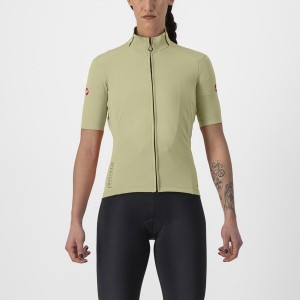 Castelli PERFETTO RoS 2W WIND Jakker Dame Grøn | SIVZAPO-53