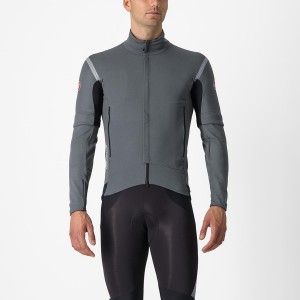 Castelli PERFETTO RoS 2 CONVERTIBLE Jakker Herre Grå Sølv | CFLHEAI-31