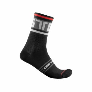 Castelli PROLOGO 15 Sokker Herre Sort | WMHIJAG-23