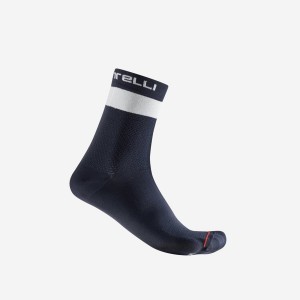 Castelli PROLOGO LITE 15 Sokker Herre Blå Hvide | ERZGNDL-35