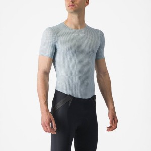 Castelli PRO MESH 2.0 SHORT SLEEVE Baselag Herre Blå | QLSGBJI-78