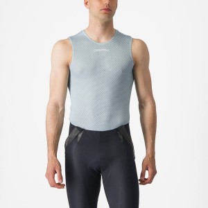 Castelli PRO MESH 2.0 SLEEVELESS Baselag Herre Blå | QXZFAGL-94