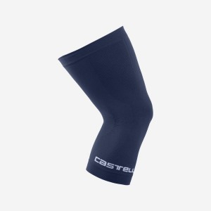 Castelli PRO SEAMLESS KNEE WARMER Benvarmer Dame Blå | RTQSEHA-96