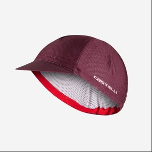 Castelli ROSSO CORSA 2 Kasket Herre Dyb Bordeaux | KRPOTAG-31