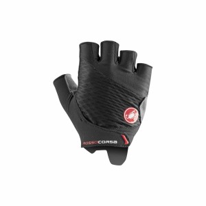 Castelli ROSSO CORSA 2 W Handsker Dame Sort | QTCFPSW-85