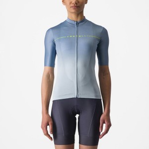 Castelli SALITA Jersey Dame Grå Blå Blå | PGCYRQM-71