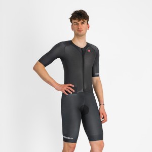 Castelli SANREMO BTW Speeddragt Herre Sort | YNMUKZJ-65