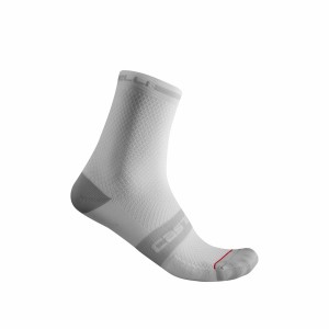 Castelli SUPERLEGGERA T 12 Sokker Herre Hvide | PIWSGFN-61