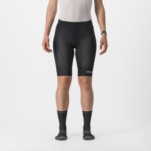 Castelli TRAIL W LINER Shorts Dame Sort | GNCQPLM-14