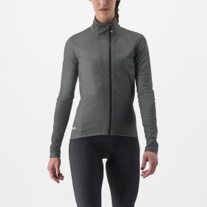 Castelli TRANSITION 2 W Jakker Dame Grå | DBHOYSM-41