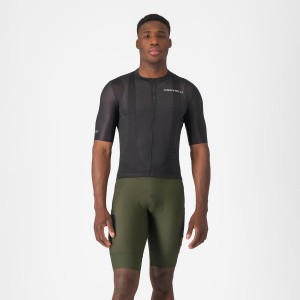 Castelli UNLIMITED CARGO Bib Shorts Herre Dyb Grøn | JOQWGVZ-84