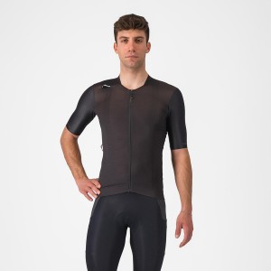 Castelli UNLIMITED PRO Jersey Herre Sort | HVJSZEW-68