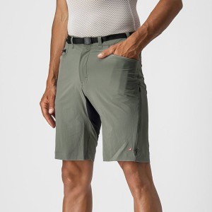 Castelli UNLIMITED TRAILGY Shorts Herre Grå | VOSXWNE-38