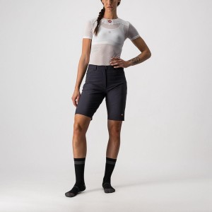 Castelli UNLIMITED WGY Shorts Dame Sort | SKXMYWT-79