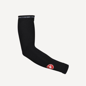 Castelli UPF 50 + LIGHT ARM SLEEVES Armvarmer Herre Sort | GTVHLQI-65