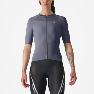 Castelli VELOCISSIMA 2 Jersey Dame Blå | YBCIMXG-84