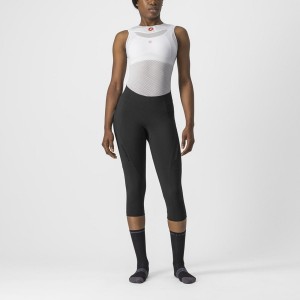 Castelli VELOCISSIMA 3 KNICKER Leggings Dame Sort Sort | TGWRPHN-73