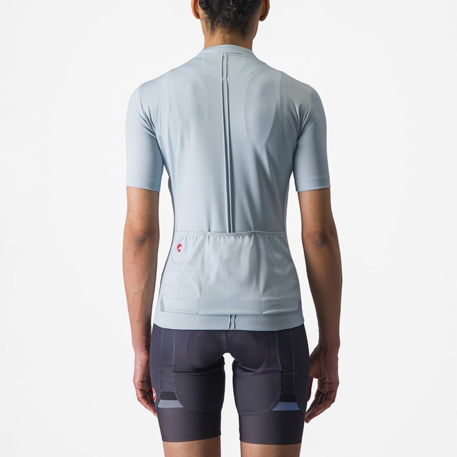 Castelli ANIMA 4 Jersey Dame Blå | QAVUHNL-52