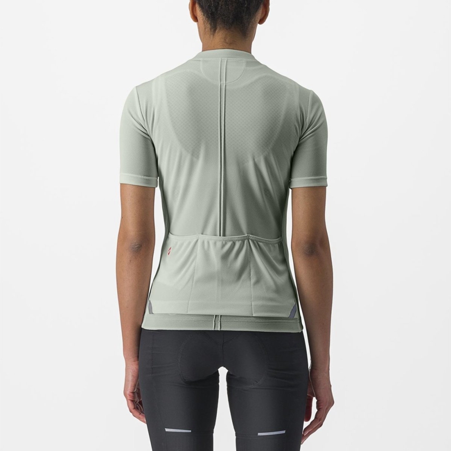 Castelli ANIMA 4 Jersey Dame Grøn | NKVDBHO-01