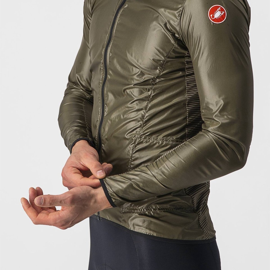 Castelli ARIA SHELL Beskyttelse Herre Brune | YGVXFES-75