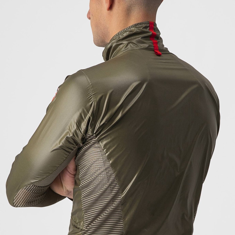 Castelli ARIA SHELL Beskyttelse Herre Brune | YGVXFES-75