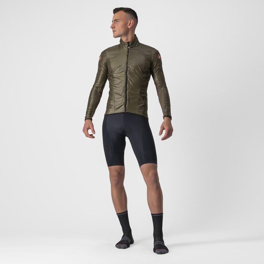 Castelli ARIA SHELL Beskyttelse Herre Brune | YGVXFES-75