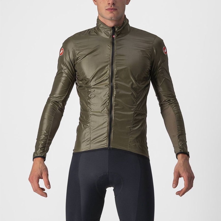 Castelli ARIA SHELL Beskyttelse Herre Brune | YGVXFES-75