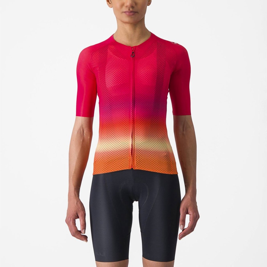 Castelli CLIMBER\'S 4.0 W Jersey Dame Lyserød | CHDWBFP-90