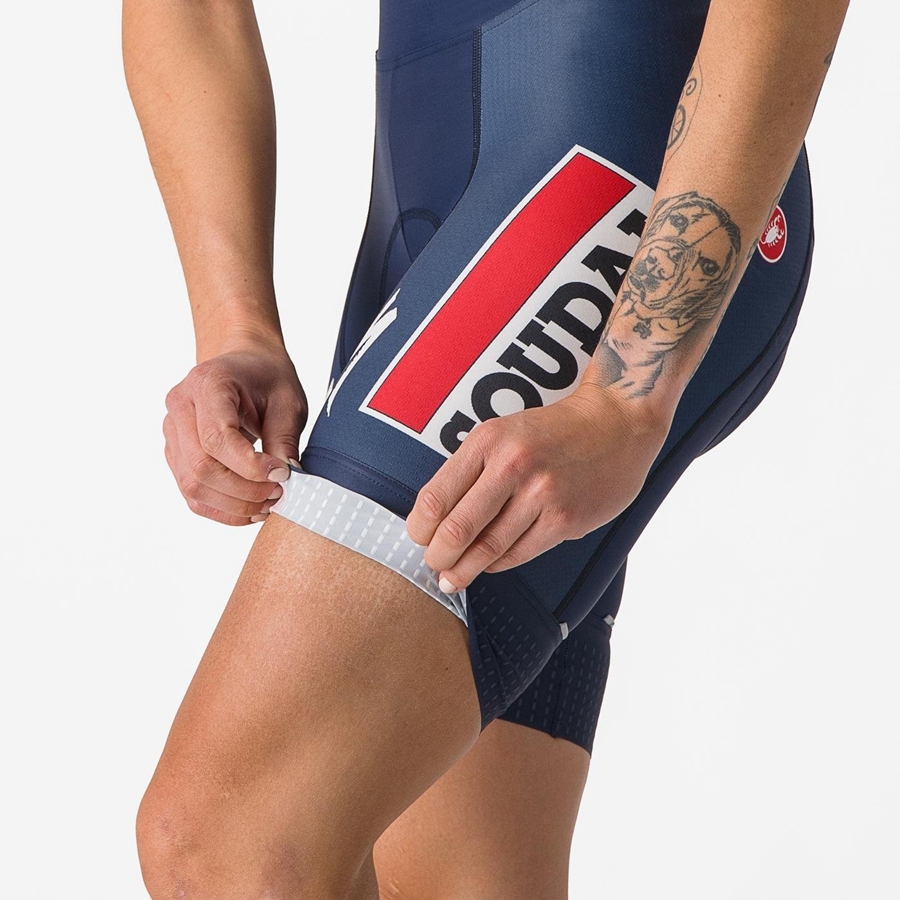 Castelli COMPETIZIONE W Shorts Dame Blå Hvide | MVNTIYR-03